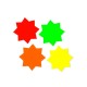 Gwiazdki samoprzylepne MIX-kolor (48 sztuk)