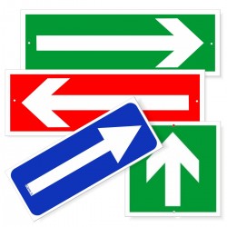 Strzałki kierunkowe - tabliczki 