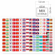 Naklejki - FLAGI - etykiety samoprzylepne na arkuszu
