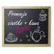 Tablice kredowe 40x50cm ramka drewniana